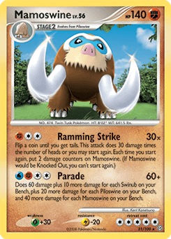 Mamoswine Stormfront card