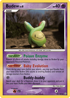 Budew Stormfront card