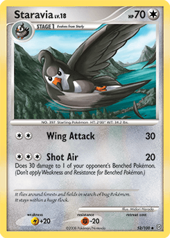 Staravia Stormfront card