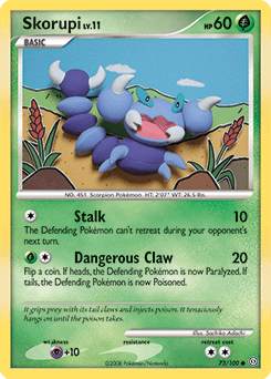 Skorupi Stormfront card