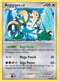 Regigigas Stormfront card