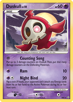 Duskull Stormfront card