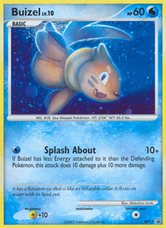 Buizel DP Black Star Promos card