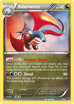 Salamence Dragon Vault card