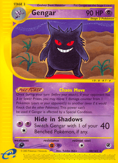 Gengar Expedition Base Set card