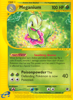 2002 Expedition Base Set Meganium #54