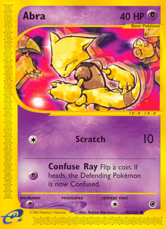 Abra Expedition Base Set card