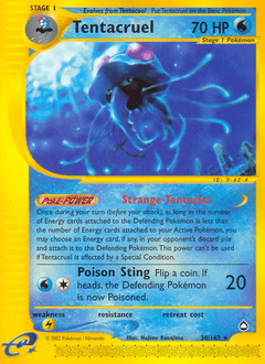 2003 Aquapolis Tentacruel #38