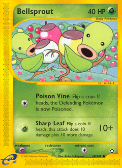 Bellsprout Aquapolis card