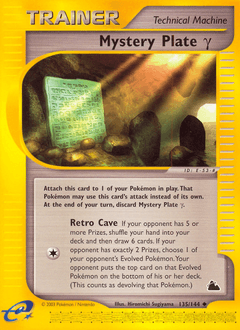 Mystery Plate β Skyridge card