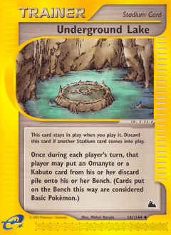 2003 Skyridge Underground Lake #141