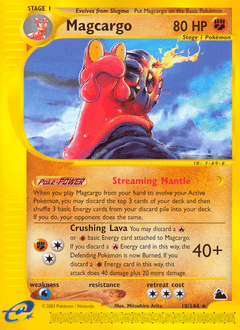Magcargo Skyridge card