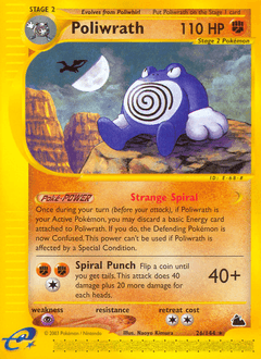 Poliwrath Skyridge card