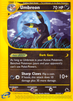 Umbreon Skyridge card