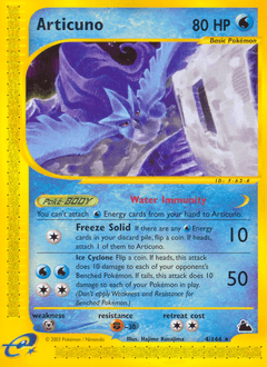 Articuno Skyridge card