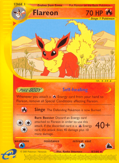 Flareon ★ Skyridge card
