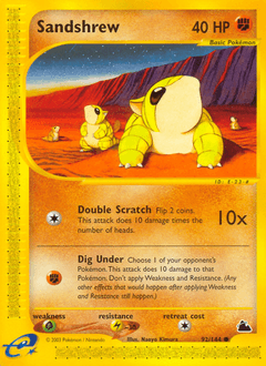 Sandshrew Skyridge card