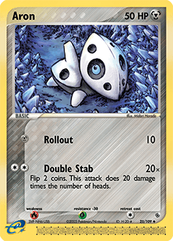 Aron Ruby & Sapphire card