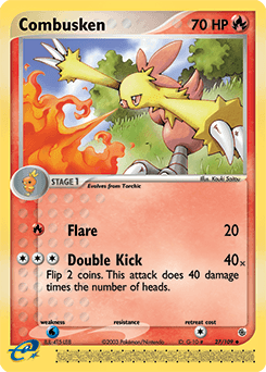 Combusken Ruby & Sapphire card