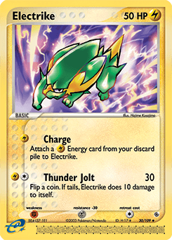 Electrike Ruby & Sapphire card