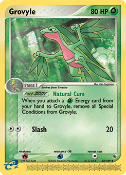 Grovyle Ruby & Sapphire card