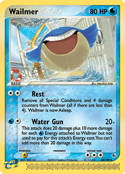 Wailmer Ruby & Sapphire card