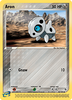 Aron Ruby & Sapphire card