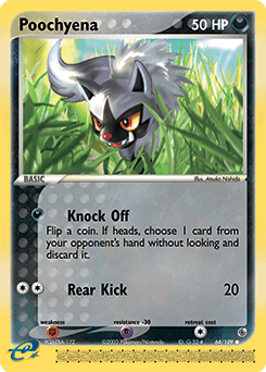 Poochyena Ruby & Sapphire card