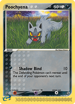 Poochyena Ruby & Sapphire card