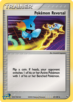 Pokémon Reversal Ruby & Sapphire card