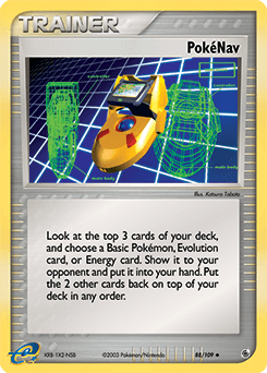 PokéNav Ruby & Sapphire card