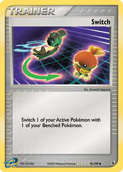 2003 Ruby & Sapphire Switch #92