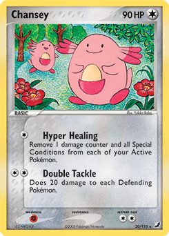 Chansey Unseen Forces card