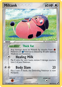 Miltank Unseen Forces card