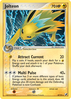 Jolteon ★ Unseen Forces card