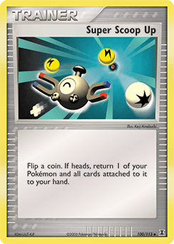 Super Scoop Up Delta Species card