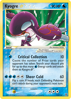 Kyogre ★ Delta Species card