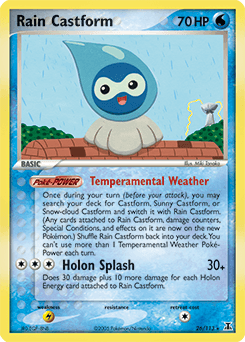 2005 Delta Species Rain Castform #26