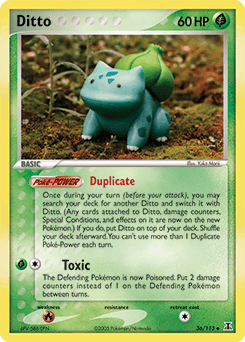 Ditto Delta Species card