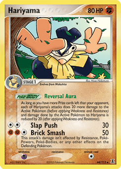 Hariyama Delta Species card