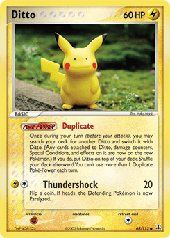 Ditto Delta Species card