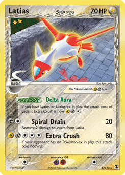 Latias ★ Delta Species card