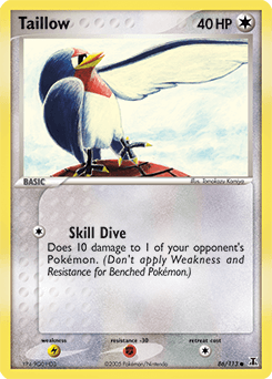 Taillow Delta Species card