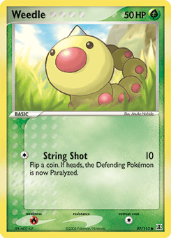 Weedle Delta Species card
