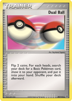 Dual Ball Delta Species card