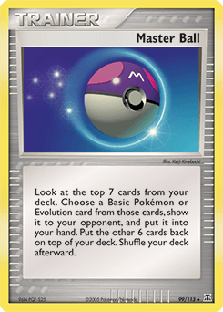 Master Ball Delta Species card