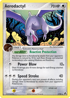 Aerodactyl Legend Maker card