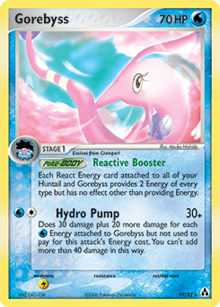 Gorebyss Legend Maker card