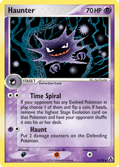 Haunter Legend Maker card