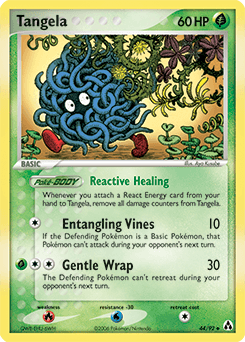 Tangela Legend Maker card